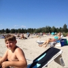 Underbart även idag på bästa stranden :)