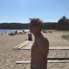 Bild från Salusand Beach av @plinger7 - På väg till Kalix tar vi oss ett bad. 32 grader o 20 i havet.