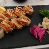 Double Salmon på Menu Sushi