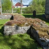 Friggeråkers kyrkoruin, 8 maj 2011. Foto: Åke Johansson.