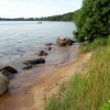 Vätterviksbadets nakenbad (norr om campingen) 2012.