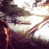 Bild från Badviken Minneberg av @hannaknutsson123 - Kvällsdopp!