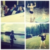 Bild av @andreaskvarnstrom - Iväg på camping med dom bästa❤️ @litenapabaka @elisa_kvarnstrom