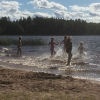 Bild från Siggefora Camping av @carolawetterholm - Storm men tydligen badbart 