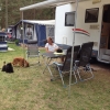 Bild av @anette.joensson - Camp Åhus efter mååånga turer.
#sightseingruntösterlen #letaledigcampingplatsheladagen
