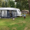 Vi hade en stor campingplats!