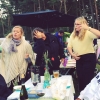 Bild från Österlen av @juljet - We have our very own Mariachi band here at the camping. Dinner AND a show!! 