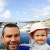 Bild av @patrikewerstein - Morgonpromenad med hjärtat i ett soligt Kungshamn! #manskahahusvagn