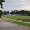Campingens läge sedd från vägen dit!