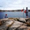 Bild från First Camp Solvik-Kungshamn av @nussaf - Väntar på lilla T som anländer sjövägen 