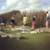 Bild av @stoopenstoop - Älskar att det bara ryms en aktivitet om dagen på semestern. #heltslut #bovallstrand #minigolf