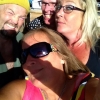 Bild av @siggans62 - Robban No Tjafs och Mats på afterbeachen på Harrys och så Kicki och jag 