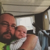 Bild från Ekuddens Camping Mariestad av @lunetix - Koselig å sitte å nyte morgenkaffen ute i forteltet, alene sammen med Haakon 