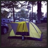 Bild från Ekuddens Camping Mariestad av @stinaterborch - Favorit i repris med #minafina #camping #världensminstatält #july2015