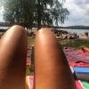 Bild från Eriksö Beach av @iiisabella - Börjar semestern på bästa sett! ☀️#semester #sol #bad #förstadoppet #vaxholm