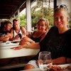 Bild från Kärradals Camping av @emelieahlberg - #afterbeach #räktallrik och ett glas vitt 