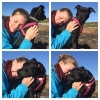 Bild av @siri.the.staffy - First day of road trip in southern Sweden together with mommy @makupenda and her sister Sandra 