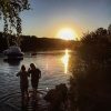 Bild av @fru_stussli - Solnedgang på campingferie ☀️
#värmland #visitsweden #visitvärmland #friends #sunset
