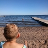 Bild från Stensö av @kentinga - Exakt hur varmt som helst i vattnet #kalmarsommar