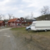 Skeppsdockans camping i slutet av april, och innan naturen börjat grönska.