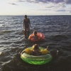Bild från Eriksöre Camping av @pierrehard - Sista doppet för dagen.