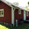Stuga 8: 700kr. Två rum, sovloft, badrum och kök