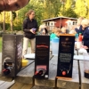 Bild från Bredsand Camping & Stugby av @terese1000 - Vinbuffe, plastmugg, campingstuga och nu chokladpudding och popcorn