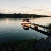 Bild från Jogersö av @parashoot - Båten är i och i vägen för öppenheten och ev. Kanonkule hopp. MEN, tillgänglig för wake, ring, fiske och bad. @piontyp @perern62 @monsor68 @stellidaura @kisakson @svenhector81