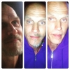 Bild av @ulle_thoresson - Blev makeover på campingen.. Med eller utan ?? #camping #sommar #skägg#unda