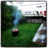 Bild av @lindastahl - Grill mys i husvagnen! Med Evelina❤️