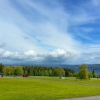 Bild från Frösö Camping & Stugby av @trollhare - Utsikt från campingen mot Vallsundsbron och Brunfloviken. Längst till vänster skymtar Östersund.