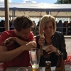 Bild av @magnus_kristoffersson - After work or after beach! @kalleohlson @frida_lundberg @fagerstacablepark #eskinscamping #coverband #musicquizz