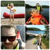 Bild från Stranden Orbaden av @petersjolen - Kanot hyra vid campingen, härlig dag! # Hälsingland