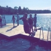 Bild från Sunnanö Camping av @amandahedqvist - Vi badar badar och badar 