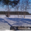 Idag är det bara 47 dagar kvar innan vi öppnar campingen!
Då ska allt vara klart för sommarens campingliv.
Det brukar vara snöfritt till Valborg ute på 
Borgarudden, får se om det blir så i år?
Nåja, på 2 veckor hinner det hända mycket.
Det har i all