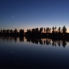 Bild av @cynbone - The land of no-filters-needed. #hultsfred #magic #reflections #themoonwentswimming