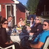 Bild av @katarinanybergfinn - Med rövargänget (min underbara familj;-)) på en camping någonstans i Mellansverige 