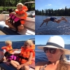 Bild från Flatenbadets Camping av @martina.warnelov - En dag på sjön