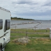Bild från Landöns Camping av @agneta.moller - Så var vi på ny camping, i Skånes skärgård, som ligger VÄLDIGT, VÄLDIGT nära havet! Synd bara att det blåser så! Vi tar det lite lugnt innan det blir dags för Beachhandboll i Åhus!!!