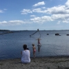 Bild från Landöns Camping av @jorpan79 - Typ 12 grader i vattnet...