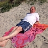 Bild av @annsis82 - Gubben har hamnat på stranden 