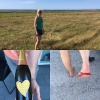 Bild från Barsebäcks Strand av @elisabethklaren - Vandring, bad, bröllopsfirande och slutligen skoskav! Och ändå har jag inte börjat semester... Tack för mysig dag o god middag @lenasjobacken 