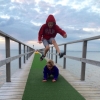 Bild av @hsparreenger - Hoppesagåsa #barsebäckstrandcamping #skåne #bobilferie #nofilter #enjoylife #mybeautifulkids #lifeisgood
