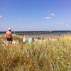 Bild från Barsebäckstrand av @perolf65 - Jaja, det blev ett dopp i havet denna sommaren. Friskt!