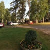 Lite vy över campingen fr reception omr