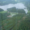 Flygfoto över området