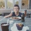 Bild från Rullsands havsbad och camping av @virkativitt - Jag och min ena prins @gabberis3 har cyklat till @rullsandshavsbad_camping (finaste stället i sverige) för att fika och sedan ska Gabriel bada (säger han). 