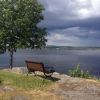 Bild från Nora Sjön av @ancha_k - Med utsikt över Norasjön! #nora #norasjön #nasommar #sommar #sommar2015 #sjö #parkbänk #vackert #utsikt #ig_sweden #sweden #sverige