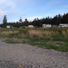 Foto från stranden mot platser