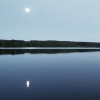 Bild från Hjälmsjön av @ewaz - Ljuvlig liten kvällspromenix 